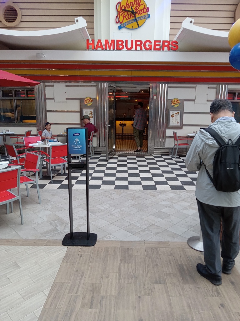 Breakfast at Johnny Rockets  Entrance